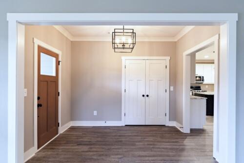 04 Parris Entryway - New Single Family Home Custom Construction