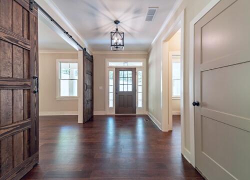 06 Voudy Entryway - New Single Family Home Custom Construction