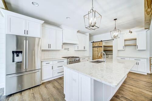New Home Construction with Elegant  Custom Kitchens | The Wall 