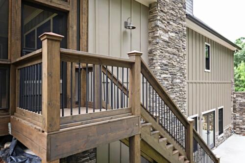 06 Ken Smith Outdoor Stair - New Single Family Home Construction
