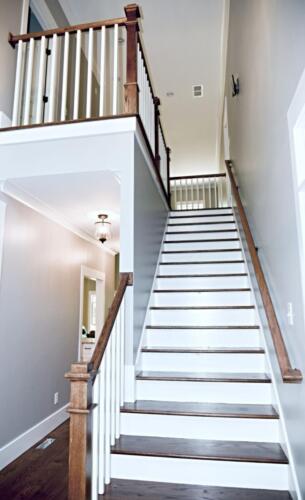 09 Carrigan Staircase - New Single Family Home Custom Construction