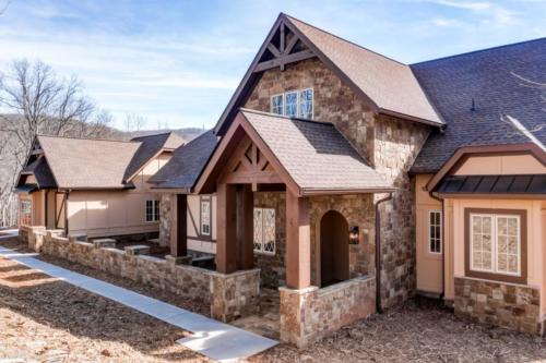 Ellijay GA New Single Family Custom Home Construction | The Hendricks Plan in Gilmer County
